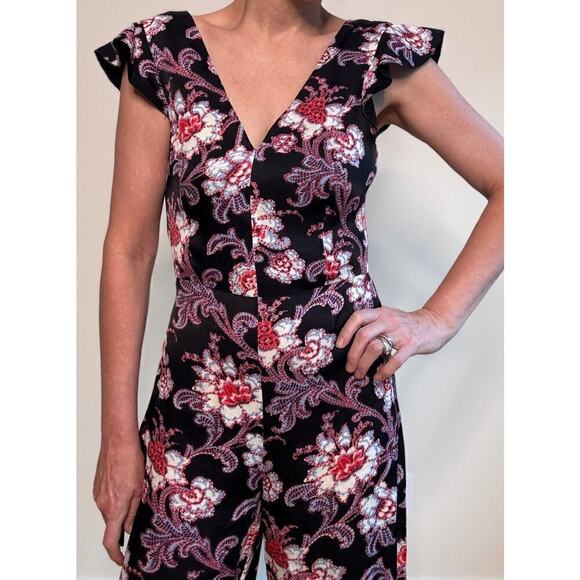 Club Monaco Printed Jumpsuit Size 00 - Picture 6 of 7